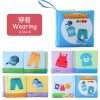 0-12Monthes Baby Cloth Book Fruits Animals Cognize Puzzle Book Infant Kids Early Learning Educational Fabric Books Toys