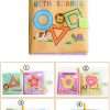 0-12Monthes Baby Cloth Book Fruits Animals Cognize Puzzle Book Infant Kids Early Learning Educational Fabric Books Toys