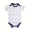 Baby Boy's 20pcs Newborn Clothes Gift Cotton Suit - 5pcs Short Sleeve Rompers +5pcs Pants +5pcs Hat +5pcs Gloves Set