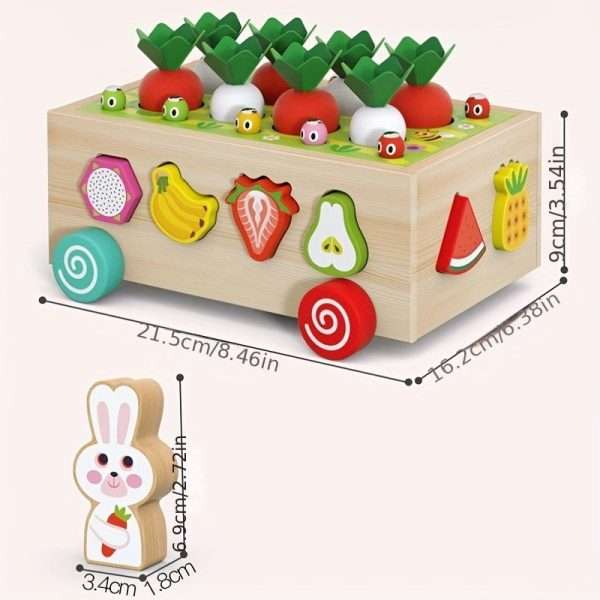 0d65c5a0-2954-11ee-8bb5-0a580a6929c3-1.jpg Toddlers Montessori Wooden Educational Toys For Baby Boys Girls Shape Sorting Toys Gifts Wood Preschool Learning Fine Motor Skills Game Christmas??Halloween??Thanksgiving Gift