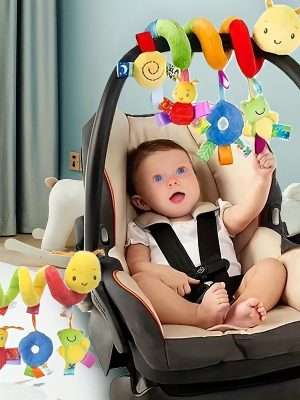 Delightful Baby Hanging Rattles Toys - Soft Mobiles Stroller Crib Cot Spiral Toy - Creative Newborn Gift for 0-12 Months Babies!
