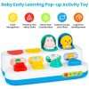 Fun Pop-Up Sensory Toy for Baby Development - Perfect Gift for Holidays!