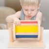 Textile Drum Montessori Rotating Drum Baby Toy Infant Toddler Montessori Baby Toy Set