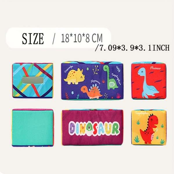1f8f1c45dd72067006b9635143cabaa6.jpg Montessori Baby Sensory Toy Set - Crinkle Paper Scarves and Tissue Box Toy for Early Learning and Development - Perfect Christmas or Easter Gift Idea