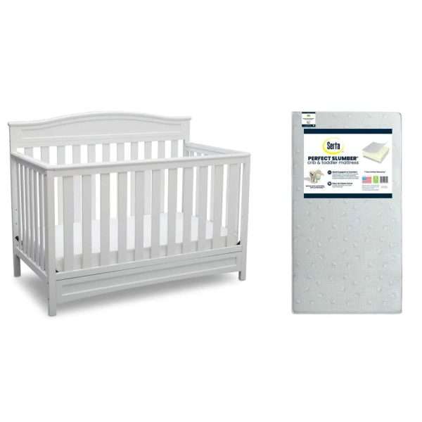 2023-New-4-in-1-Convertible-Crib-Dual-Sided-Recycled-Fiber-Core-Crib-and-Toddler-Mattress_d18c5b67-16dc-48aa-abd8-f103e8968d85-1.jpg 2023 New 4-in-1 Convertible Crib, Dual Sided Recycled Fiber Core Crib and Toddler Mattress