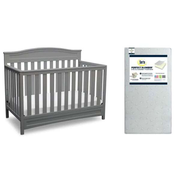 2023-New-4-in-1-Convertible-Crib-Dual-Sided-Recycled-Fiber-Core-Crib-and-Toddler-Mattress_d97c8dca-16d3-45a5-8316-7da768fab41f-1.jpg 2023 New 4-in-1 Convertible Crib, Dual Sided Recycled Fiber Core Crib and Toddler Mattress