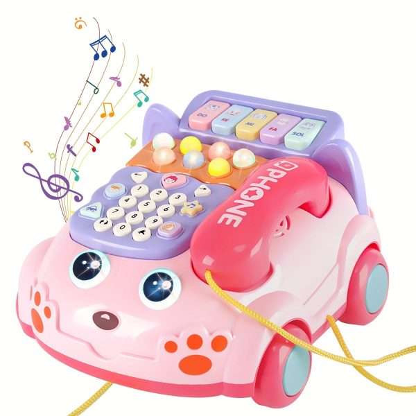 2399a47155837b029ea8eda3c1059613.jpg Baby Toys Musical Phone Car Phone, Educational Early Education Baby Simulation Seat Machine Toys For Boys Girls, Halloween, Christmas, Thanksgiving Day gift