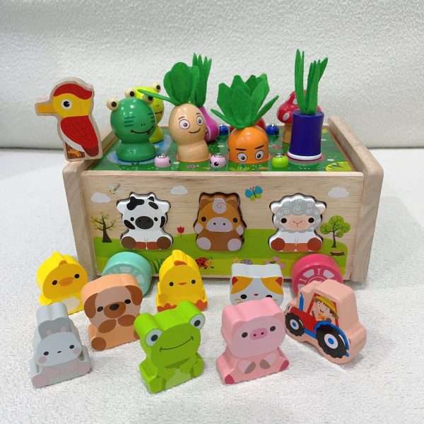 2cb58860b57f670bd125b55d4d453562.jpg Toddlers Montessori Wooden Educational Toys, Shape Sorting Toys Gifts, Wood Learning Fine Motor Skills Game, For Baby Boys Girls Age 1 2 3 4 Year Old, For Kids 1-4 Christmas And Halloween Gift