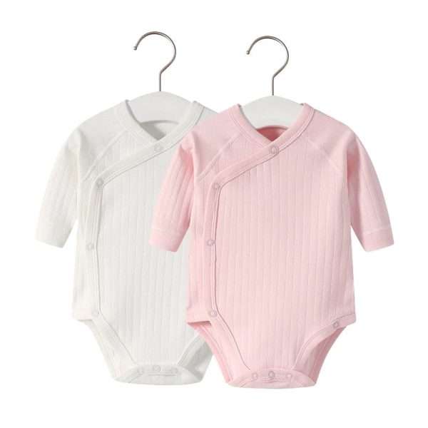 2pcs-lot-Newborn-Baby-Clothes-Rompers-Cotton-Infant-Long-Sleeves-Autumn-Girls-Robe-Solid-Color-Overalls_60d519d3-d670-4039-8e9c-463f0dd3f829.jpg 2pcs/lot Newborn Baby Clothes Rompers Cotton Infant Long Sleeves Autumn Girls Robe Solid Color Overalls Boys Ropa Bebe Clothing