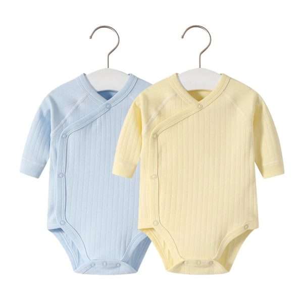 2pcs-lot-Newborn-Baby-Clothes-Rompers-Cotton-Infant-Long-Sleeves-Autumn-Girls-Robe-Solid-Color-Overalls_88c663e1-0002-4e4f-bb7c-ab8f3c9f1980.jpg 2pcs/lot Newborn Baby Clothes Rompers Cotton Infant Long Sleeves Autumn Girls Robe Solid Color Overalls Boys Ropa Bebe Clothing