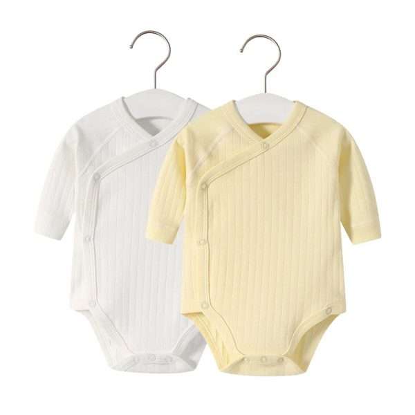 2pcs-lot-Newborn-Baby-Clothes-Rompers-Cotton-Infant-Long-Sleeves-Autumn-Girls-Robe-Solid-Color-Overalls_c7074000-e1ae-472d-a700-395af8b61a1d.jpg 2pcs/lot Newborn Baby Clothes Rompers Cotton Infant Long Sleeves Autumn Girls Robe Solid Color Overalls Boys Ropa Bebe Clothing