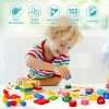 Nine-in-one Wooden Montessori Toys, Ringing Bells, Ringing Drums And Drum Set Musical Instruments, Early Childhood Education, Toddler Toys Christmas Gifts Halloween Thanksgiving Christmas Gifts