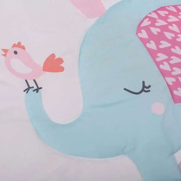 3Pcs-Cotton-Crib-Bed-Linen-Kit-For-Boy-Girl-Baby-Bedding-Set-Includes-Bed-Quilt-bed_5b0f1189-5906-4fcc-a3c7-98887b191530.jpg 3Pcs Cotton Crib Bed Linen Kit For Boy Girl Baby Bedding Set Includes Bed Quilt/bed Cover/bed Skirt Cute Cartoon Elephant Print