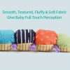 1 pc Musical Caterpillar Soft Toy for Newborn Boys and Girls - Multi-Sensory, Crinkle, Rattle, Textures - Perfect for Tummy Time