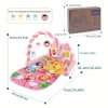 1pc Musical Baby Gym Play Mat with Piano Pedal Toy - Perfect for Developing Motor Skills and Sensory Awareness in Infants - Random Pendant Style - Ideal Gift for Christmas, Halloween, Thanksgiving, and Easter