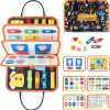 Montessori Busy Board - Educational Sensory Toy for Toddlers - Develops Fine Motor Skills - Perfect Gift for Halloween and Christmas