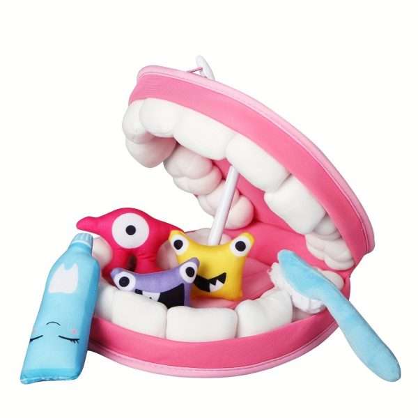 5cc5dd7fedbd070dd093480d007e3d5e.jpg Teeth Cleaning Bacteria Early Education Educational Toys, Baby Play House Doctor Toys, Children's Early Educational Brushing Toddler Teaching Aids