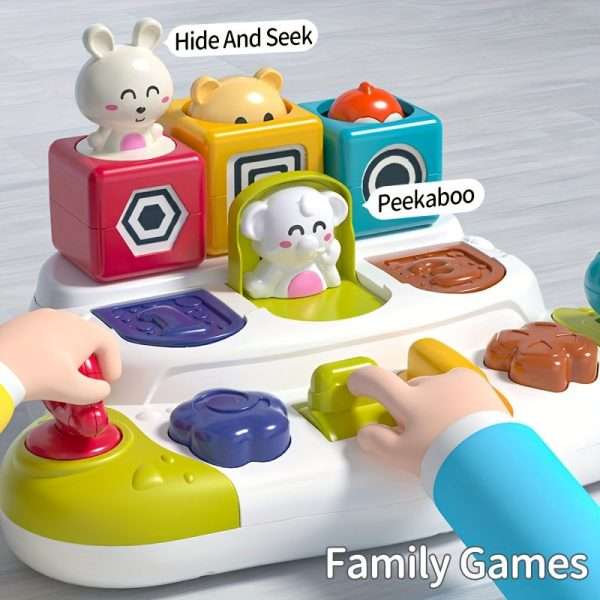 65ce00348b47d6d407808172a534911e-1.jpg Interactive Cat Pop Up Toy for Babies and Toddlers - Develops Logic and Thinking Skills, Early Education and Surprise Box Feature Included