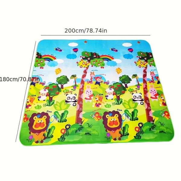 66dc5a96-b927-11ee-8f7e-0a580a68309d-1.jpg Double-Sided Baby Crawling Mat - Moisture-Proof, Waterproof Foam Floor Mat for Playtime - Perfect Gift for Holidays and Special Occasions