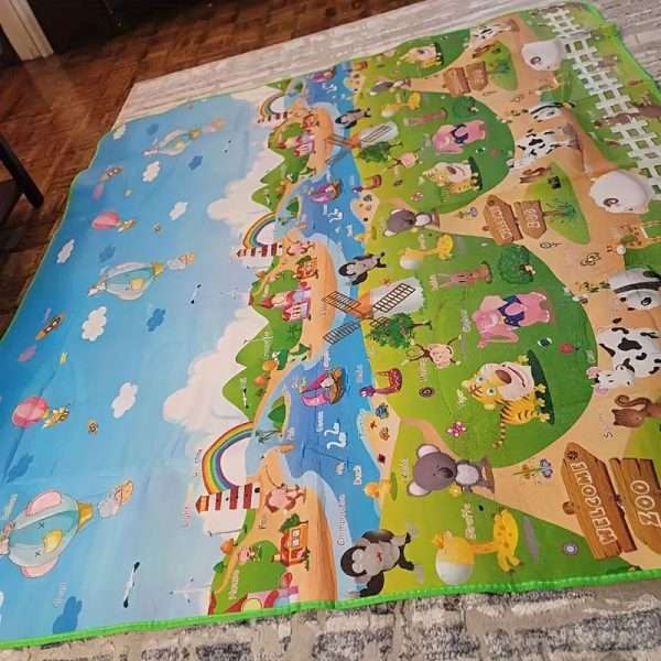 690c8c8c-5d8d-4bc3-8457-622bc9151fad-1.jpg Double-Sided Baby Crawling Mat - Moisture-Proof, Waterproof Foam Floor Mat for Playtime - Perfect Gift for Holidays and Special Occasions