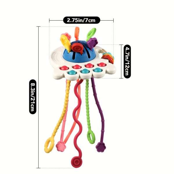 6a450eaa-b3c8-4b2a-ae8d-93463324dd65-1.jpg Soft Montessori Baby Toys for 6-12 Months | Toddler Travel Toys for 1-2 Year Olds | Pull String Fidget Educational Learning Bath Toys | Perfect Birthday or Easter Gift for Infants and Toddlers
