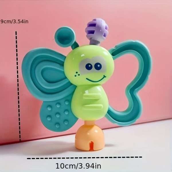 Newborn Baby Rattle Toy, A Set Of Multiple Pieces Of Teething Gum That Can Be Boiled In Water, Baby Keepsake Birthday Gift, New Year Gift [random Color Accessories]