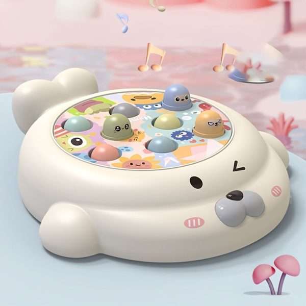 71a2eb78-865a-4b4b-9c86-eacf2d79bacf.jpg 1 Set Cute Seal Hitting Mole Music Toys For Boys And Girls, Suitable For Babies To Exercise Hand-eye Coordination And Daily Play Use