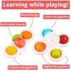 3-Pack Suction Cup Spinner Toys - Sensory & Early Education Toys for Babies & Toddlers - Perfect Birthday Gifts for Boys & Girls!