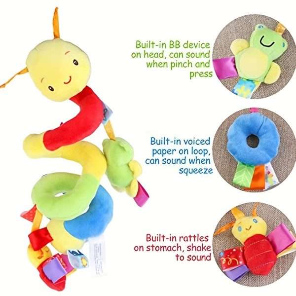 77536d09095f24be0ff6fa4c92c794b3-1.jpg Delightful Baby Hanging Rattles Toys - Soft Mobiles Stroller Crib Cot Spiral Toy - Creative Newborn Gift for 0-12 Months Babies!