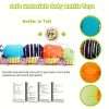Baby Toy, Infant Musical Stuffed Animal Activity Soft Toys with Multi-Sensory Crinkle, Rattle & Textures, for Tummy Time Newborn Boys & Girls Gifts, Caterpillar