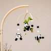 Cartoon Panda Bed Bell, Manual Music Rattle, Sleep Rotating Rattle Toy, Plush Toy
