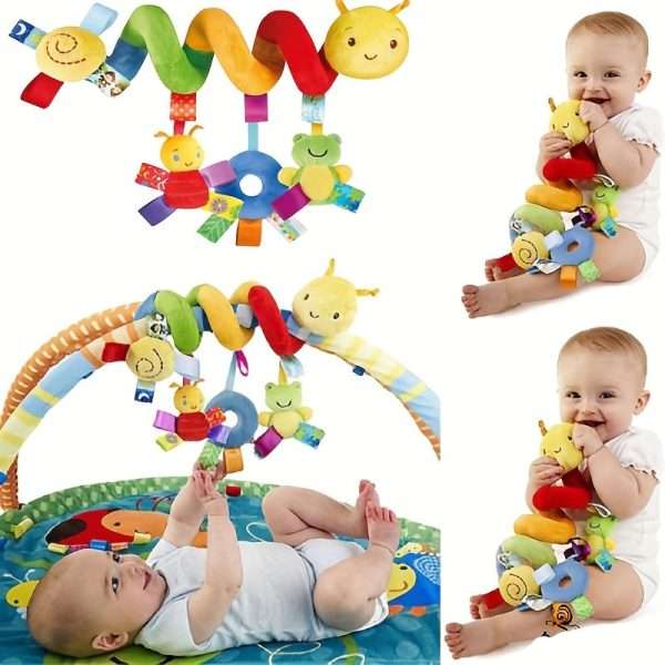881644622c52c0b33425775a1b9d0830.jpg Plush Baby Stroller Rattle Toy - Versatile Hanging Bell for Bed, Car, and More - Perfect for Halloween, Thanksgiving, and Christmas Gifts