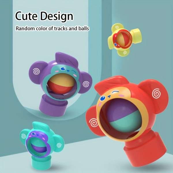 912cbcb8-2b0a-472b-bd38-58e5b2253931-1.jpg Educational Track Slide Tower with Rolling Balls - Stackable and Rotating Ball Toy for Early Childhood Development - Perfect Gift for Boys and Girls
