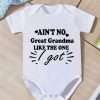 Summer Newborn Toddler's Onesie, Baby Boys And Girls Letter Print Short Sleeve Cotton Romper