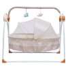 Baby electric cradle rocking bed Portable foldable crib travel crib newborn smart coax baby soothing artifact sleeping basket