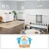 4-in-1 Convertible Crib in White