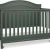 4-in-1 Convertible Crib in White