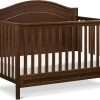 4-in-1 Convertible Crib in White