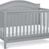 4-in-1 Convertible Crib in White