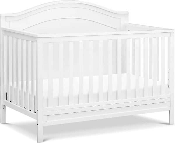 DaVinci-Charlie-4-in-1-Convertible-Crib-in-White-Greenguard-Gold-Certified_b9720895-f208-4da5-8f50-ee0329af375e-1.jpg 4-in-1 Convertible Crib in White