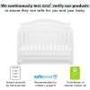 4-in-1 Convertible Crib in White