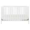 4-in-1 Convertible Crib in White