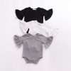 Special Offer~Simple Style Pagoda Sleeve Baby Jumpsuits/Lovely Solid Bodysuit 3072