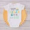 Happy Birthday To The Best Dad Baby Outfits Daddy Party Infant Clothes Toddler Bodysuit Boys Girls Jumpsuit Dad Birthday Gifts