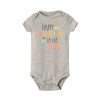 Happy Birthday To The Best Dad Baby Outfits Daddy Party Infant Clothes Toddler Bodysuit Boys Girls Jumpsuit Dad Birthday Gifts