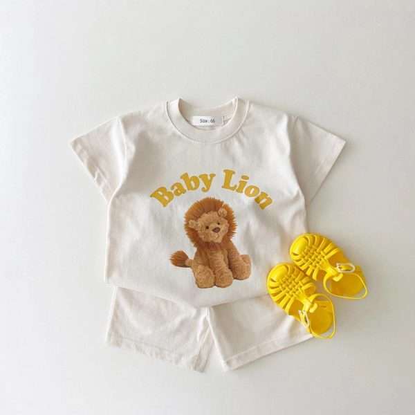 Korea-2022-Summer-New-Infant-Baby-Boy-Clothes-Set-Cartoon-3D-Bear-Printed-T-shirts-Tops.jpg Korea 2022 Summer New Infant Baby Boy Clothes Set Cartoon 3D Bear Printed T shirts Tops+Toddler Girl Breathable Shorts 2pcs Set