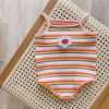 Newborn Striped Romper Baby Girls Candy Color Bodysuit Infant Sling Vest Wearing Summer Clothes New Child Fashion Tops Clothes