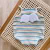 Newborn Striped Romper Baby Girls Candy Color Bodysuit Infant Sling Vest Wearing Summer Clothes New Child Fashion Tops Clothes