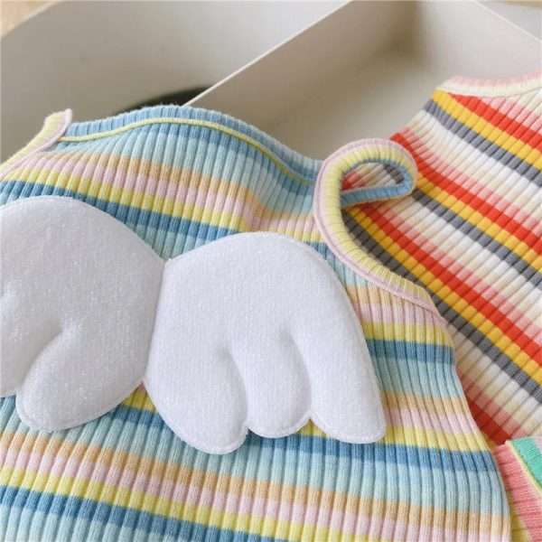 Newborn-Striped-Romper-Baby-Girls-Candy-Color-Bodysuit-Infant-Sling-Vest-Wearing-Summer-Clothes-New-Child_a89df278-5775-474d-8132-2764d55311f1.jpg Newborn Striped Romper Baby Girls Candy Color Bodysuit Infant Sling Vest Wearing Summer Clothes New Child Fashion Tops Clothes