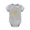 One Year Baby Birthday Bodysuits Cotton Short Sleeve Baby Boys Girls Rompers Jumpssuit Toddler Baby Birthday Gifts Clothes